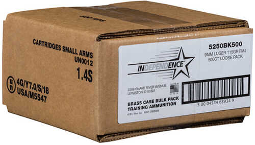 40 S&W 500 Rounds Ammunition Federal Cartridge 180 Grain FMJ